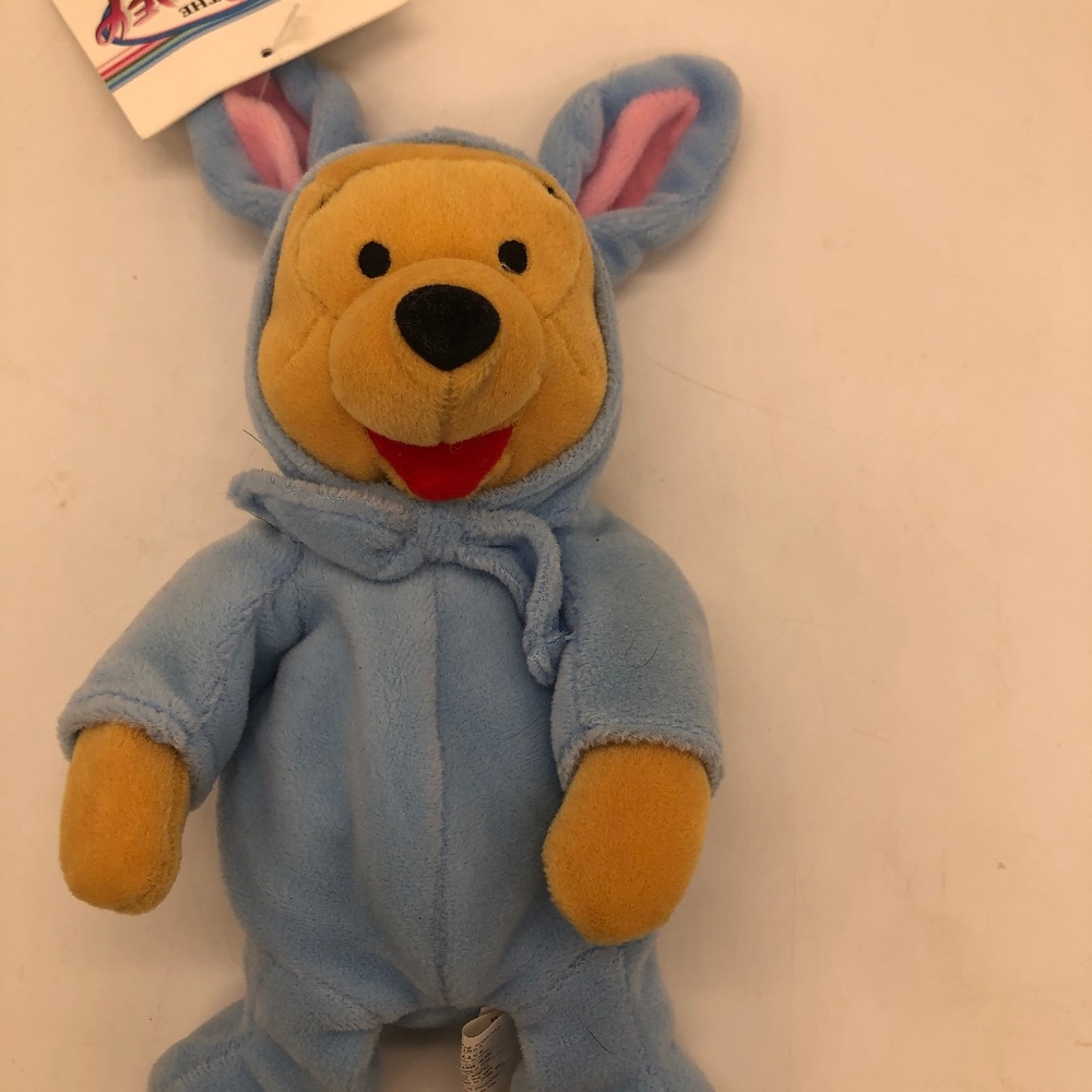 Purple Easter Pooh Mini Bean Bag 8” Exclusive To The Disney Store